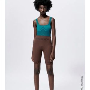 Seamless perforate bodysuit